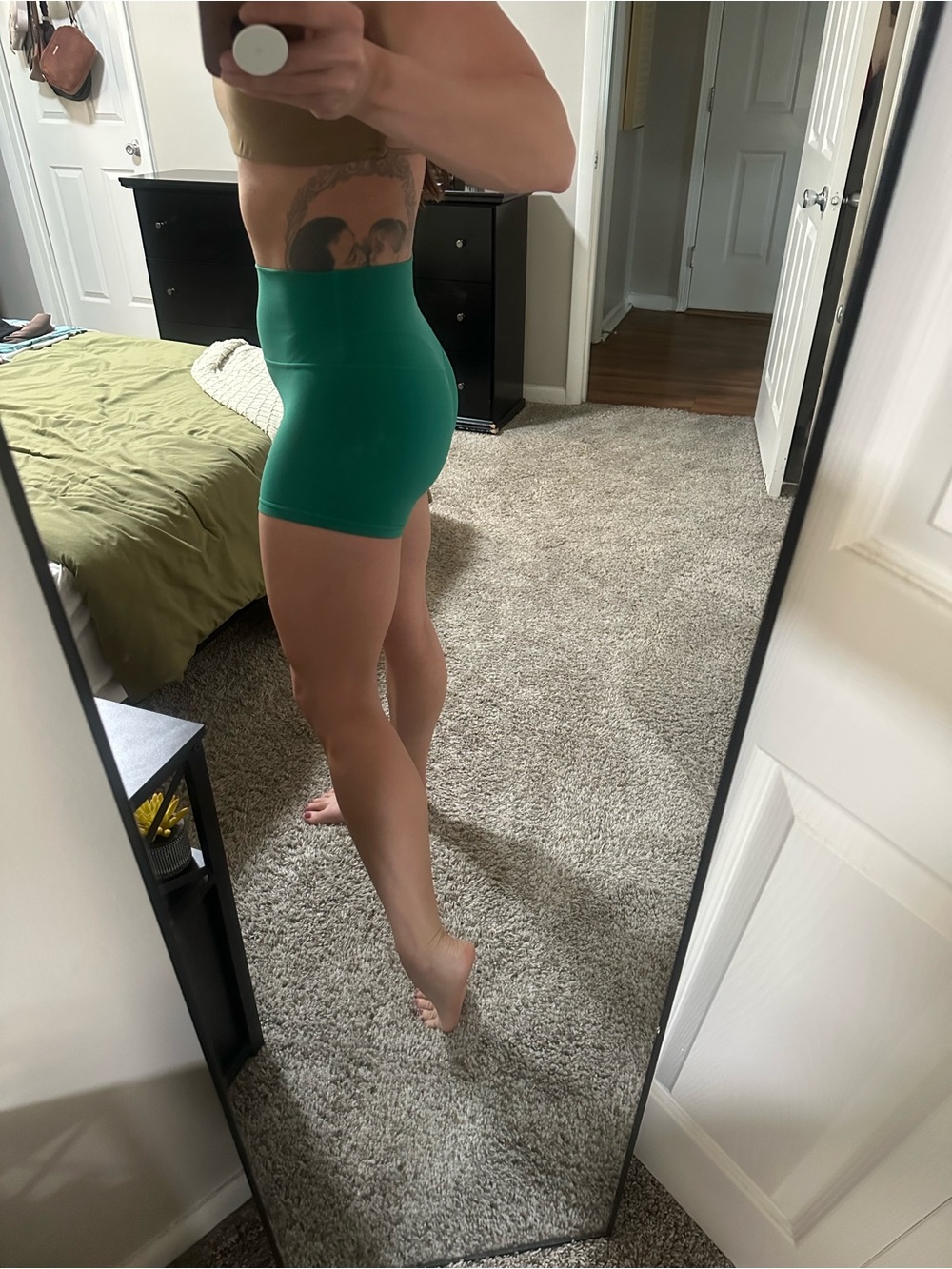 lululemon Align™ High-Rise Shorts in Emerald Green